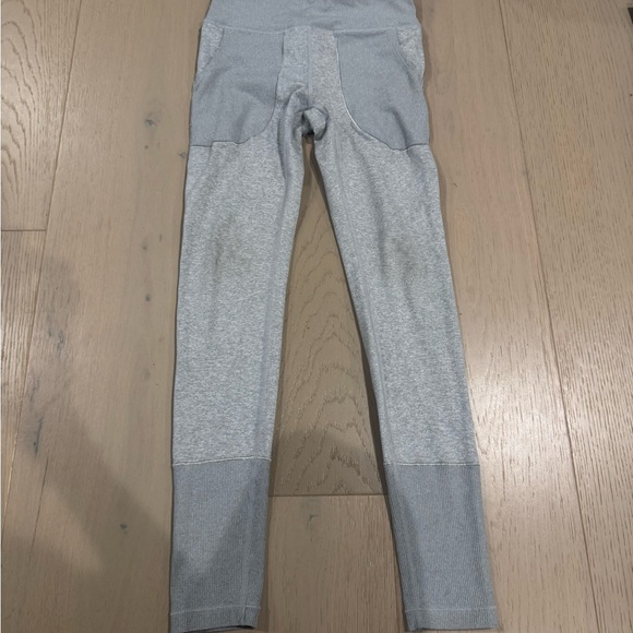 Athleta Other - Athleta Gray Seamless High-Waisted Leggings